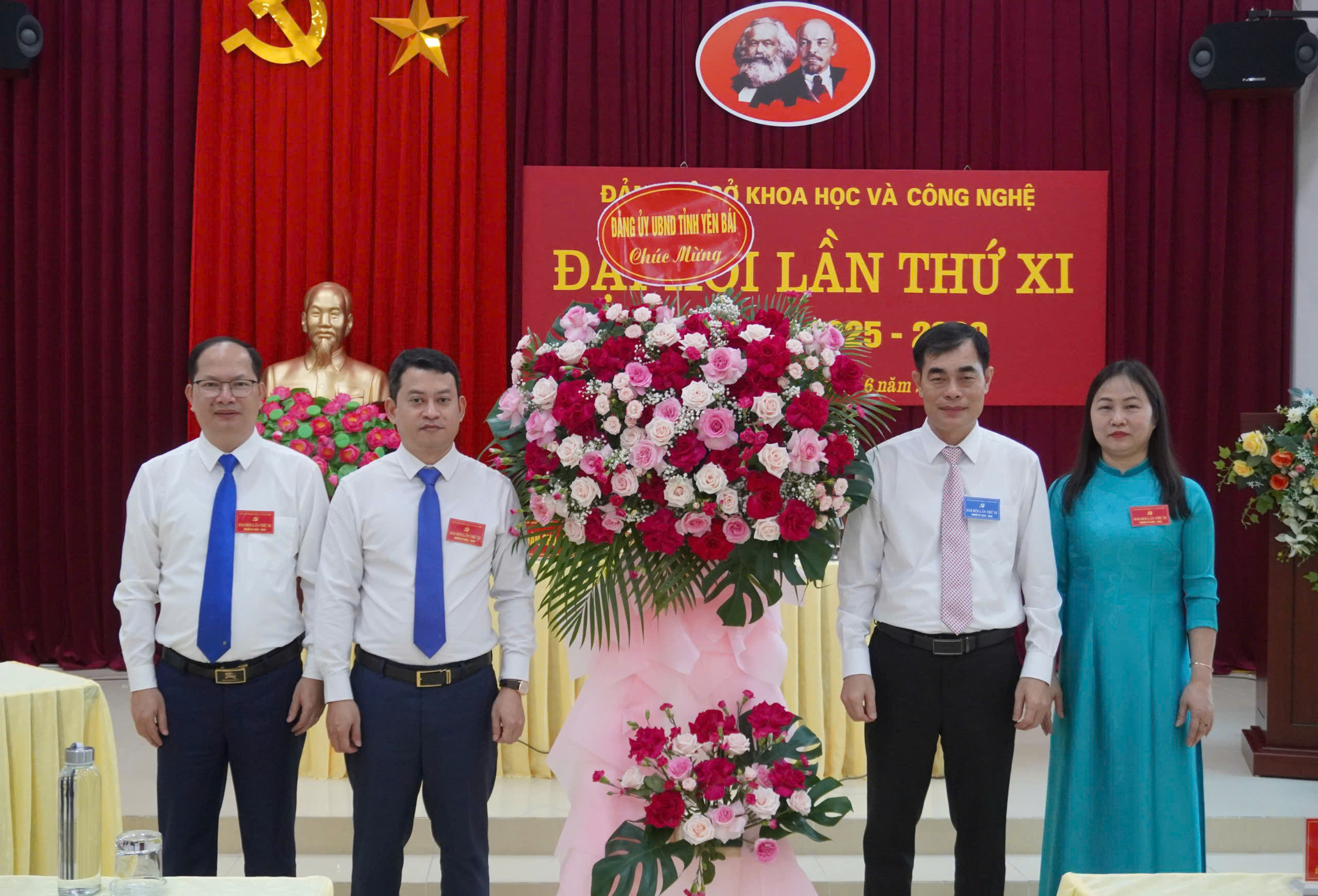 ĐẠI HỘI ĐẢNG BỘ SỞ KHOA HỌC VÀ CÔNG NGHỆ  TỈNH YÊN BÁI KHÓA XI NHIỆM KỲ 2025-2030